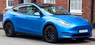 Tesla Model Y Long Range illustration
