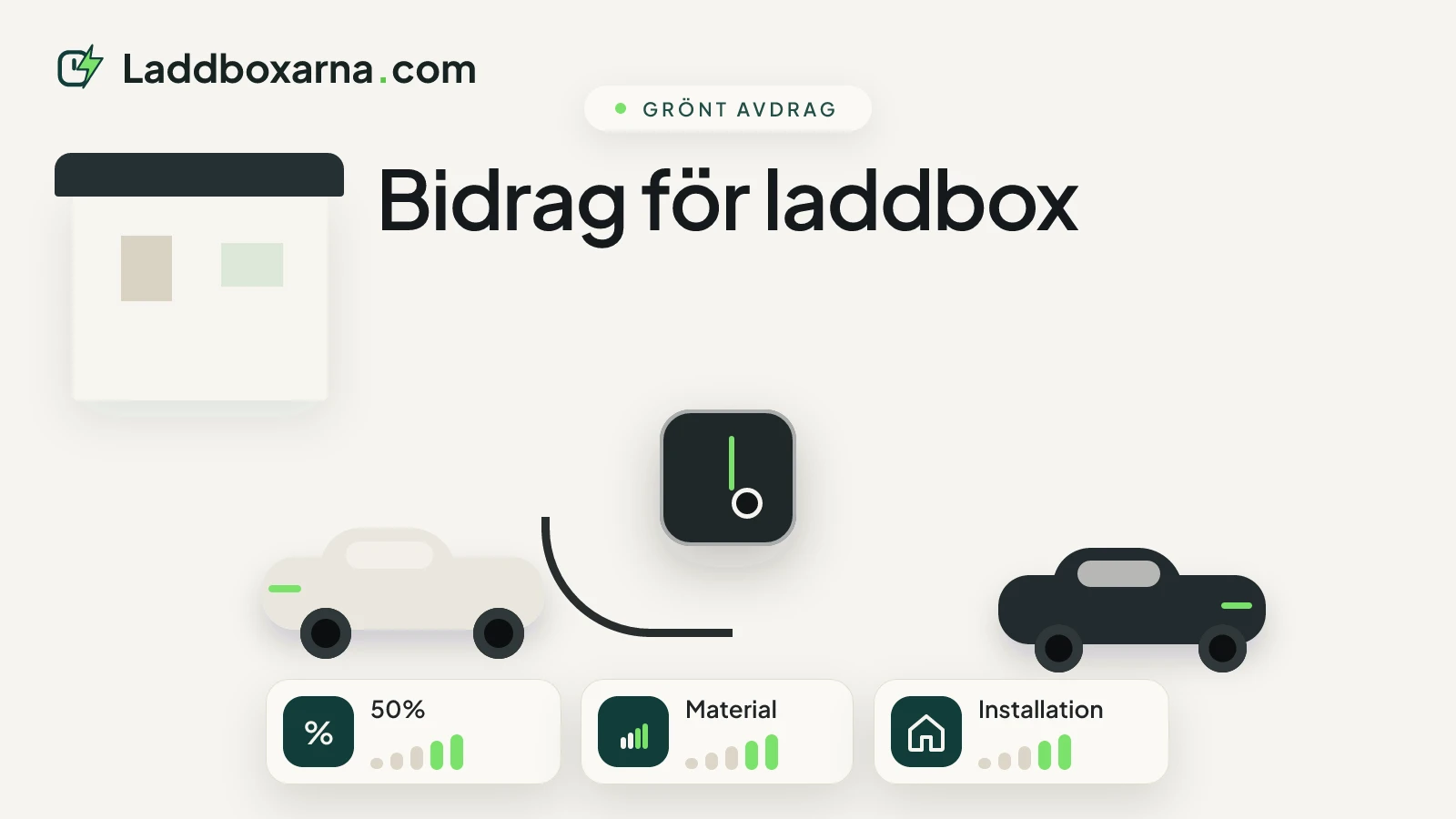 Bidrag för laddbox