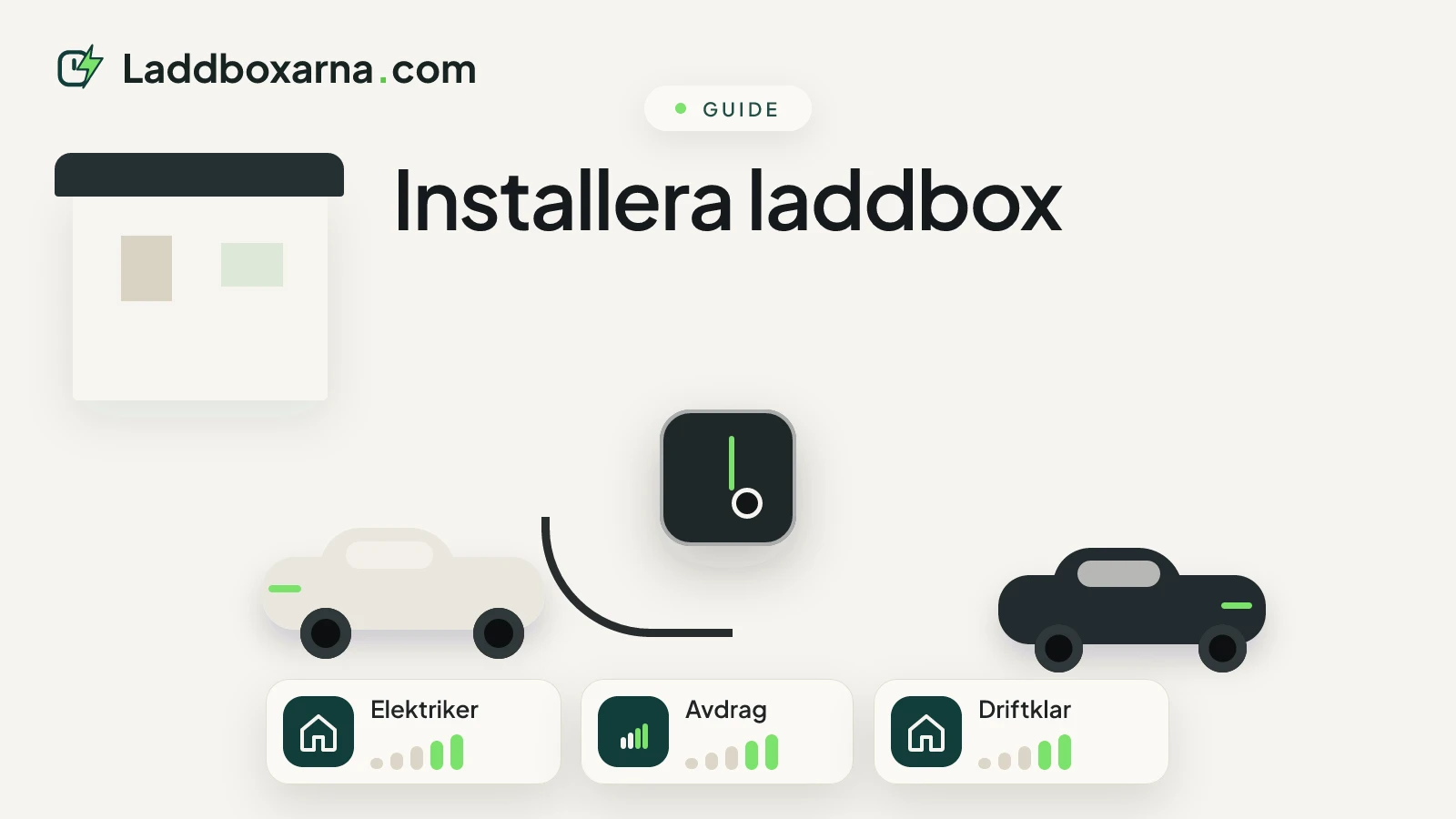Installera laddbox
