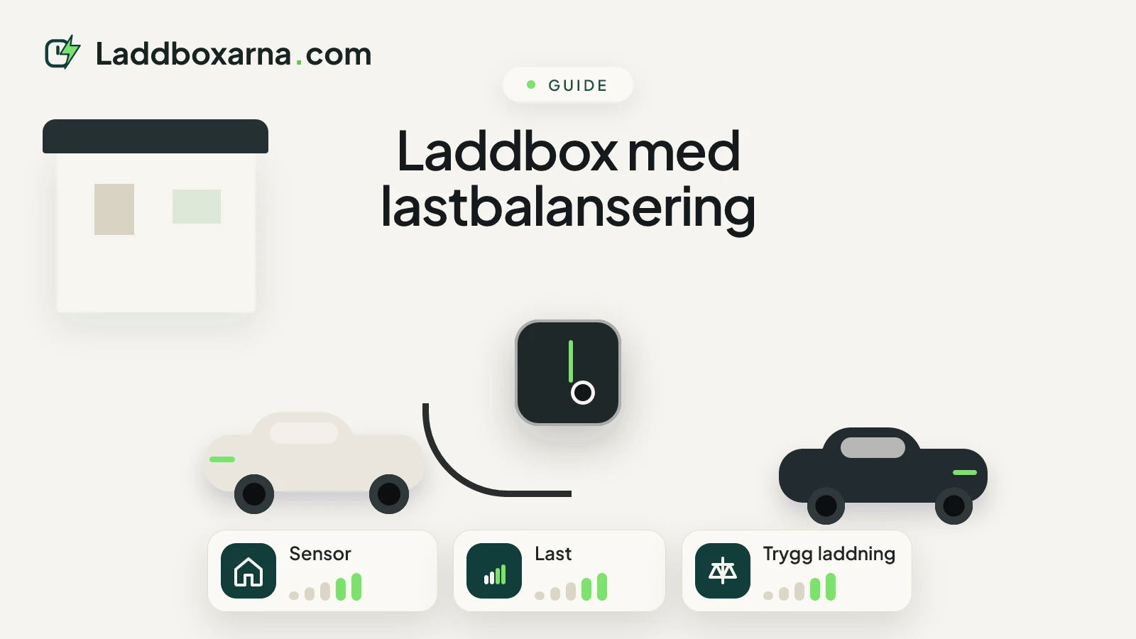 Laddbox med lastbalansering